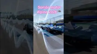 As&iacute; suena el NUEVO motor Alpine - Mercedes 2026 🔥Colapinto y Gasly Felices! #alpine #formula1