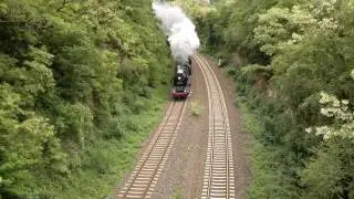 Dampf an der Teufelsbr&uuml;cke mit 50 3552 (HD)