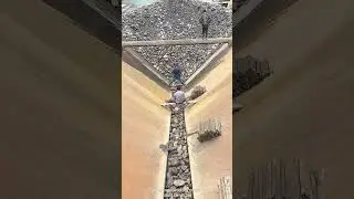 man working hard Daring Stone Pelting Showdown