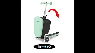 How to Unfold and Fold Down Micro Scooter Luggage Junior | Micro Scooter Support