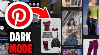 How To Get Dark Mode On Pinterest! - Tutorial