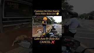 Uber Rapido Dono Bula liye 🤬 #shorts #viral #trending  #motovlog #shortvideo #viralshorts #explore