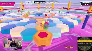 BLAST BALL CREATIVE Fall Guys Custom Map | Map Code & Battle Survival | Showcase 6