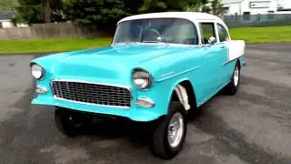 1955 Chevrolet 2 door post gasser