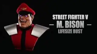 Street Fighter M.Bison Lifesize Bust - Psycho Power Exclusive