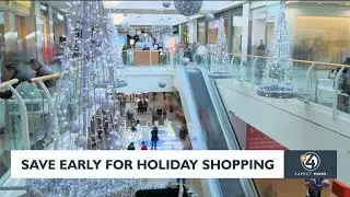 Save early for holiday shopping