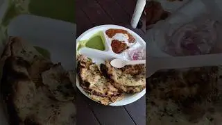 Farrata Breakfast at Nagpal Chole Bhature Gurgaon #familyrestaurant #food #desifoodvlogger