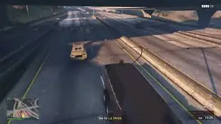 GTA 5 Car Stuck In Bridge