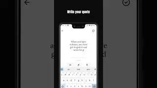 Quotes creator app