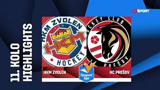 11. kolo: HKM Zvolen - HC Prešov 5:0 (1:0, 3:0, 1:0)