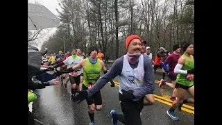 Boston Marathon: What it's like for runners running through the Scream Tunnel