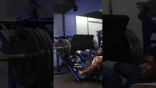 Leg Press : Pyramid Drop Set #shorts #short #fy #fypシ