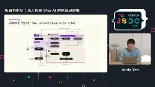 JSDC 2024 - 與資料對話：深入探索 WrenAI 的開源與架構