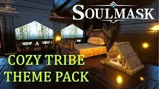 Soulmask - Unlocking Rain-Proof Campfire & Nightstone Recipe Tablets From Cozy Tribe DLC