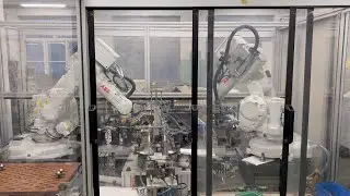 K&ouml;p 2st Robot ABB IRB 140 med styrsk&aring;p p&aring; Klaravik