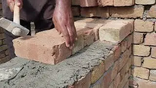 Perfectly Straight Walls Using String by The Mason #diy