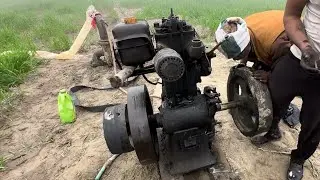 How to repair Farming Water irrigation System/Diesel Engine Water Pump Machine Setup