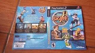 disney's extreme skate adventure (2003) ps2 box cover Review 