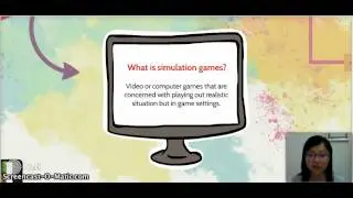 Simulation Games and Learning