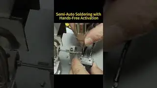 Semi-Auto Soldering Machine #Soldering #Electronics #PCB #DIY #Workshop