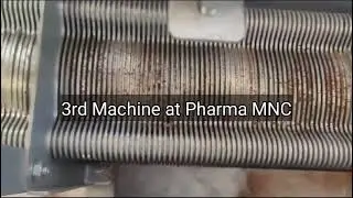 3 rd Screw Thickner Machine at Pharma MNC | Transcend Cleantec Pvt. Ltd.
