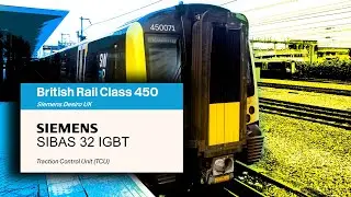 Siemens IGBT VVVF | Class 450 Traction Sound | PWM Inverter - Class 450 Inductor Recording