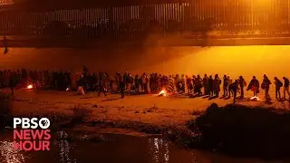 Border communities try to balance needs of residents and migrants amid humanitarian crisis