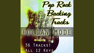 Gb Minor Eolian Mode Backing Track - Pop Rock (F#m)