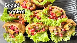 Bharti Singh ka VIRAL Bread Pocket 😋 | Crispy Bahar, Cheesy Andar | Easy Snack Recipe