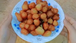 طريقه لقمة القاضي او (الزلابيا) المقرمشة من برة وهشة من جوه 💥☺️