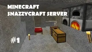 Minecraft SnazzyCraft Server Episode 1 Awesome Server!