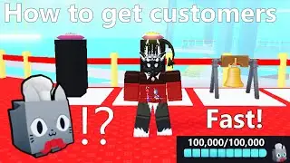 ||Get customers FAST!!||My restaurant huge chef cat||