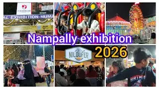 Nampally exhibition 2026#familyvlog #hyderabadi #exhibitions #whowillbemylifepartnerta 