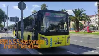 89K K.S.S Hastanesi - İn&ouml;n&uuml; Mahallesi | T&uuml;m Duraklar + Anons