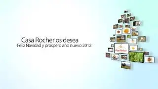 Casa Rocher os desea feliz Navidad y pr&oacute;spero a&ntilde;o nuevo 2012