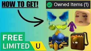 Free Peach Makeup, Cola Helmet, Wings, Reaper Bag, Lime Halo & Death Coat UGC Limiteds