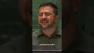 Zelenskyy accuses Russia of kidnapping thousands of Ukrainian children #Shorts