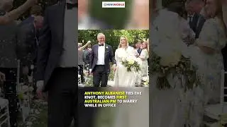 Anthony Albanese ties the knot, becomes first Australian PM to marry while in office