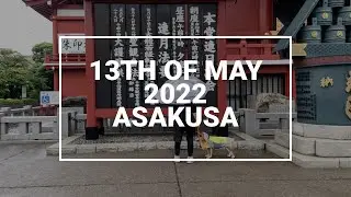 【13th of May 2022】Asakusa Tokyo Raining Day Walking Tour / 台東区浅草東京散歩 / Japan Tourism Travel Video