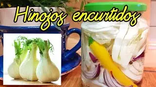 [SUB]Hinojos encurtidos en vinagre/Pickled fennel in vinegrar/@lacomidadecadadia