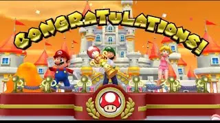 Mario Sports Mix Quemados Tournament champion cup: Luigi Gameplay 
