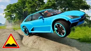 Cars crashes! BeamNG.drive #162  @luckyonetwo