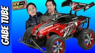 Top Toys NEW BRIGHT RC PRO REAPER REMOTE CONTROL TRUCK UNBOXING & REVIEW Gabe Tube TV