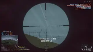 Battlefield 4 1659m PILOT HEADSHOT Under Pressure