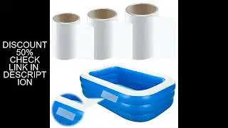 1 Roll Repair Patches Kit TPU Tape Professional Repairing Patches Inflatable Toy Swimming Pool Float