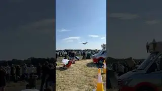 Riat 2024 arrivals day Slovenian Airforce Leonardo C-27J Spartan transport plane landing airtattoo
