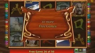 Katana Slot - 50 Free Games Big Wins!