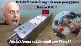 WOW‼️SWITCHING IDAMAN PENGGUNA RADIO RIG ⁉️KATANYA SWITCHING INI MENCAPAI 400 WATT ⁉️