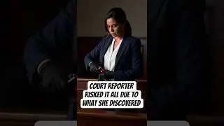 The Moment a Court Reporter Realized Judges Were Corrupt #truecrime #justice #shorts