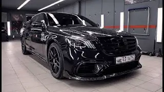 Mercedes Benz S63 W222. Такое оформление дилер Вам не предложит.